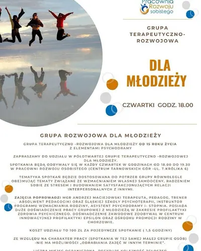 Pracownia Rozwoju Osobistego PRO psycholog psychoterapeuta TUS